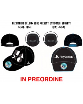 Box 20pz Cappello PlayStation - 2 Soggettii - PSXCAP2.BOX 20