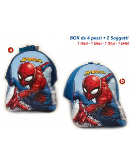 Cappello Spiderman - 305370 - BOX4 PZ - SPICAP23BOX4