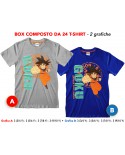 T-Shirt Dragon Ball - 2 soggetti - BOX 24 pz - DRBAL7_BO24