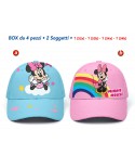 Box 4pz Cappello Disney Minnie 2 Soggetti - DISCAP9.BOX4