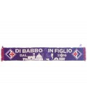 Sciarpa Fiorentina - Jaquard - FIOSCRJ7